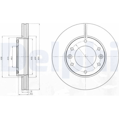 Bremsscheibe BG4296 Bremsscheibe BG4296
