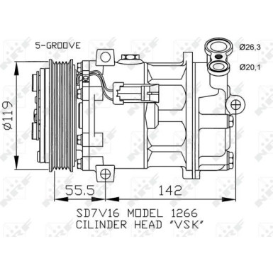 Kompressor, Klimaanlage 32269
