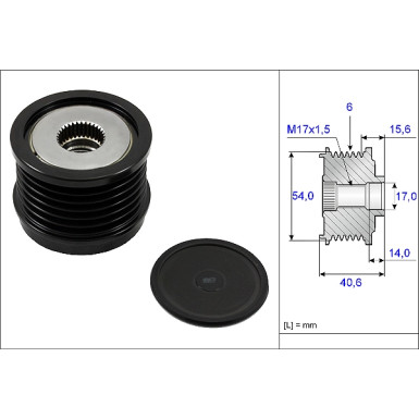 Generatorfreilauf 535 0230 10 Generatorfreilauf 535 0230 10