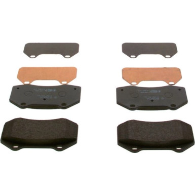 BOSCH Bremsbelagsatz, Scheibenbremse 0 986 494 551 BOSCH Bremsbelagsatz, Scheibenbremse 0 986 494 551
