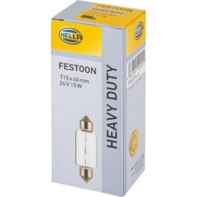 Hella Glühlampe, Rückfahrleuchte Heavy Duty 8GM 002 091-261