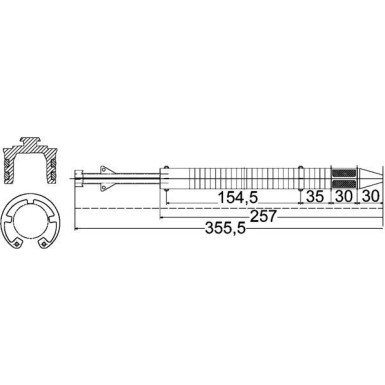 Mahle Trockner, Klimaanlage BEHR Premium Line AD 183 000P