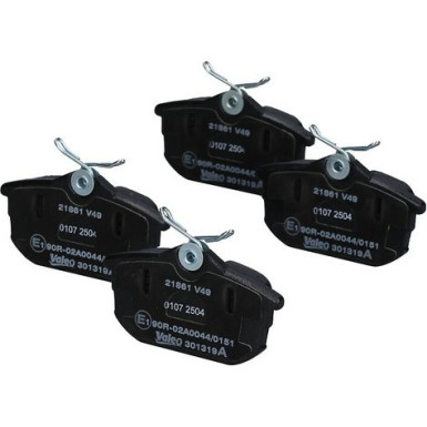 Valeo Bremsbelagsatz, Scheibenbremse EXPERT 301319A