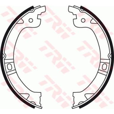 TRW Bremsbackensatz, Feststellbremse GS8759