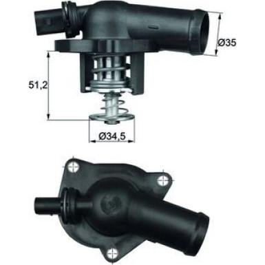 Thermostat, Kühlmittel TI 17 109 Thermostat, Kühlmittel TI 17 109