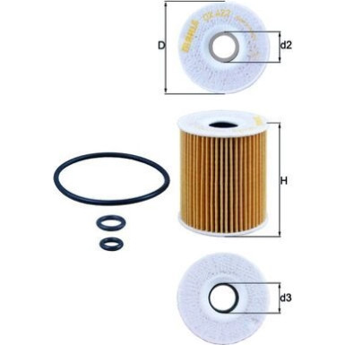 Knecht Ölfilter OX 422D