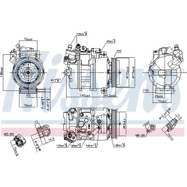 Kompressor, Klimaanlage 89417 Kompressor, Klimaanlage 89417