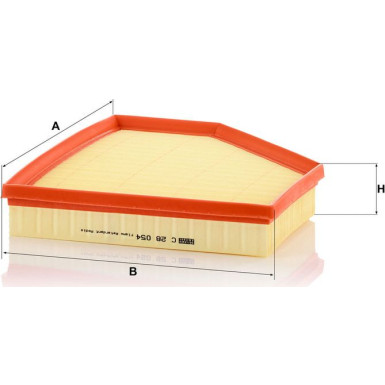 MANN-FILTER C 28 054 Luftfilter MANN-FILTER C 28 054 Luftfilter