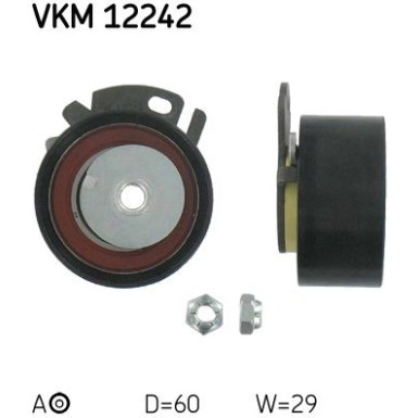 Spannrolle, Zahnriemen VKM 12242