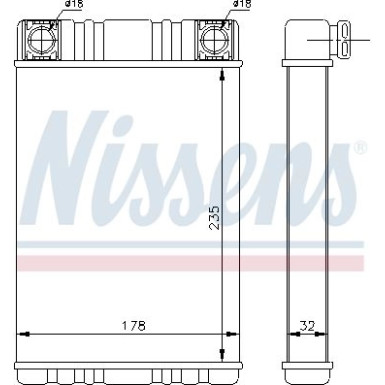 Nissens Wärmetauscher, Innenraumheizung 72028 Nissens Wärmetauscher, Innenraumheizung 72028