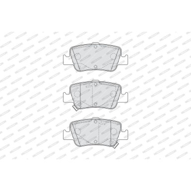 Bremsbelagsatz, Scheibenbremse FDB4048 Bremsbelagsatz, Scheibenbremse FDB4048