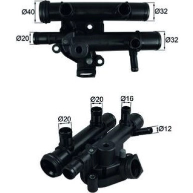 Mahle Thermostat, Kühlmittel BEHR TI 259 83D