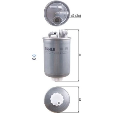 Knecht Kraftstofffilter KL 476D