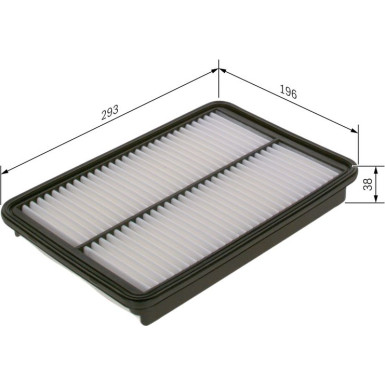 BOSCH F 026 400 446 Luftfilter