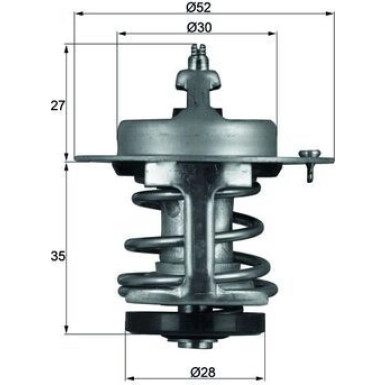 Thermostat, Kühlmittel TX 69 79 Thermostat, Kühlmittel TX 69 79