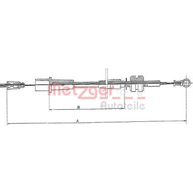Metzger Gaszug 11.1242