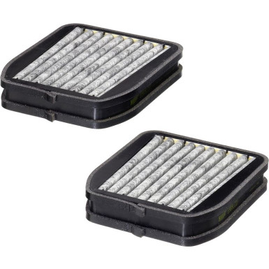 Hengst Filter Filter, Innenraumluft E989LC01-2
