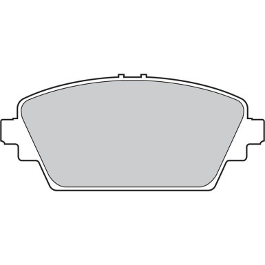 Valeo Bremsbelagsatz, Scheibenbremse 598451 Valeo Bremsbelagsatz, Scheibenbremse 598451