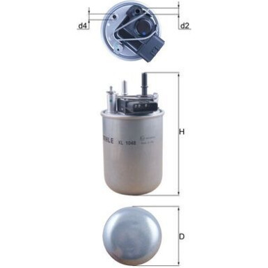 Kraftstofffilter KL 1048 Kraftstofffilter KL 1048