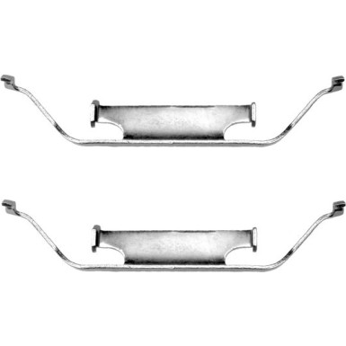 BOSCH Zubehörsatz, Scheibenbremsbelag 1 987 474 029