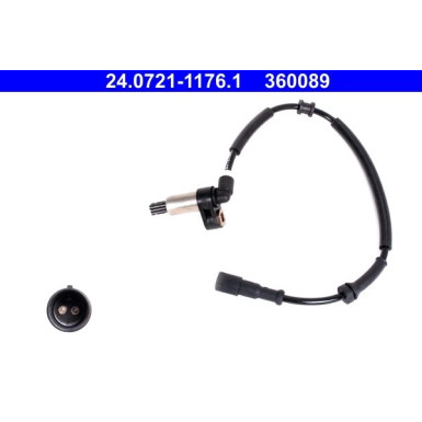 Sensor, Raddrehzahl 24.0721-1176.1