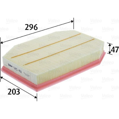 Valeo Luftfilter 585491