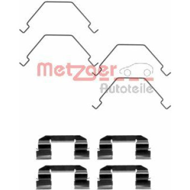 Metzger Zubehörsatz, Scheibenbremsbelag 109-1292
