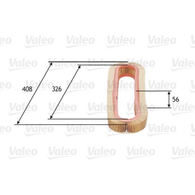Valeo Luftfilter 585667