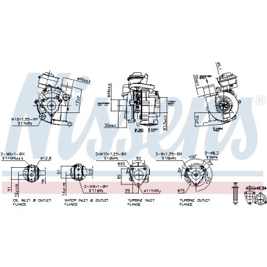 Nissens Turbolader 93217