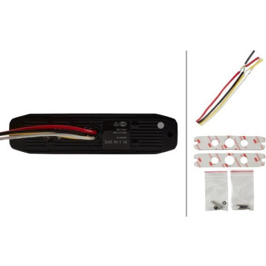 Hella Blitz-Kennleuchte 2XD 014 592-901