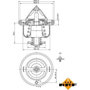 Thermostat, Kühlmittel 725108 Thermostat, Kühlmittel 725108