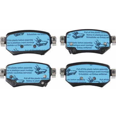 TRW Bremsbelagsatz, Scheibenbremse GDB3632