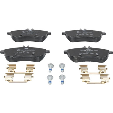 ATE 13.0460-2733.2 Bremsbeläge für MERCEDES-BENZ C-Klasse, exkl. Verschleißwarnkontakt ATE 13.0460-2733.2 Bremsbeläge für MERCEDES-BENZ C-Klasse, exkl. Verschleißwarnkontakt