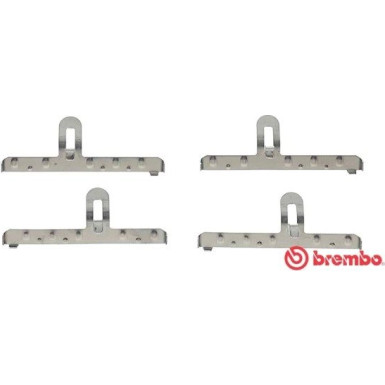 Brembo Zubehörsatz, Scheibenbremsbelag PRIME LINE A 02 303