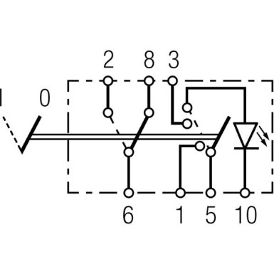Hella Warnblinkschalter 6HH 007 832-711