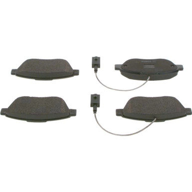 BOSCH Bremsbelagsatz, Scheibenbremse 0 986 494 464