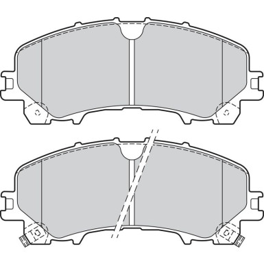 Valeo Bremsbelagsatz, Scheibenbremse ESSENTIAL 302167