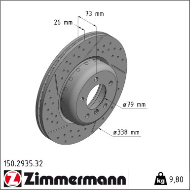 Bremsscheibe 150.2935.32