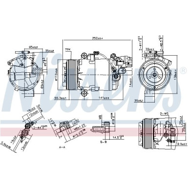 Kompressor, Klimaanlage 890071 Kompressor, Klimaanlage 890071