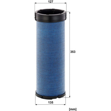 Sekundärluftfilter CF 1414 Sekundärluftfilter CF 1414