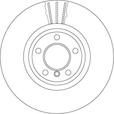 Bremsscheibe DF6615S Bremsscheibe DF6615S