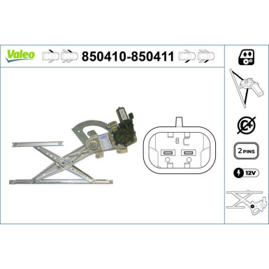 Valeo Fensterheber 850410