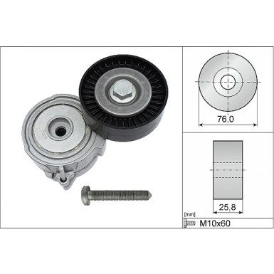 INA Spannarm, Keilrippenriemen 534 0375 10