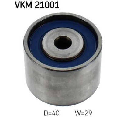 SKF Umlenk-/Führungsrolle, Zahnriemen VKM 21001