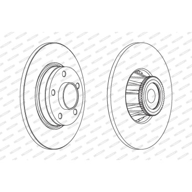 Bremsscheibe DDF1623-1