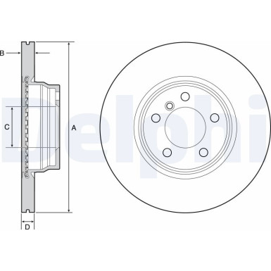 Bremsscheibe BG4458C Bremsscheibe BG4458C