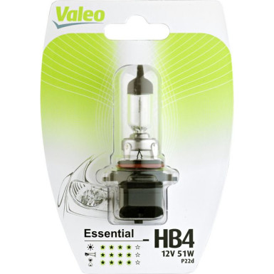 Valeo Glühlampe, Fernscheinwerfer ESSENTIAL 032014