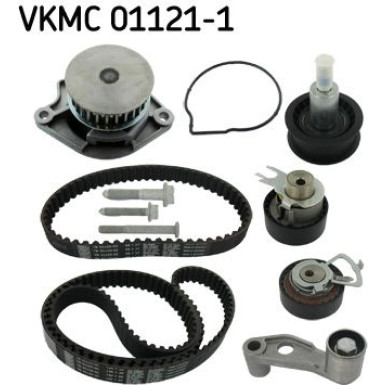 SKF Wasserpumpe + Zahnriemensatz VKMC 01121-1 SKF Wasserpumpe + Zahnriemensatz VKMC 01121-1