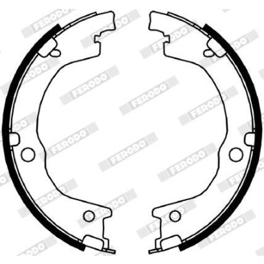 Bremsbackensatz, Feststellbremse FSB4049 Bremsbackensatz, Feststellbremse FSB4049