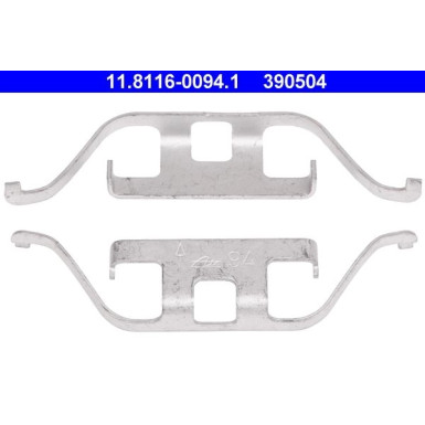 Feder, Bremssattel 11.8116-0094.1 Feder, Bremssattel 11.8116-0094.1